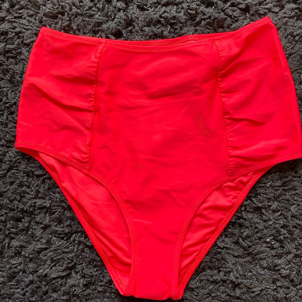 High Rise Bikini Bottoms